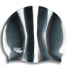 SPURT MULTI-COLOUR CAPS - Black and White Vertical Stripe Blend
