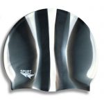SPURT MULTI-COLOUR CAPS - Black and White Vertical Stripe Blend