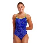 FUNKITA LADIES DIAMOND BACK ONE PIECE MUCH MUNCHIES